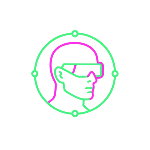 The Zoltan sigil: a visored head inside a circuit halo